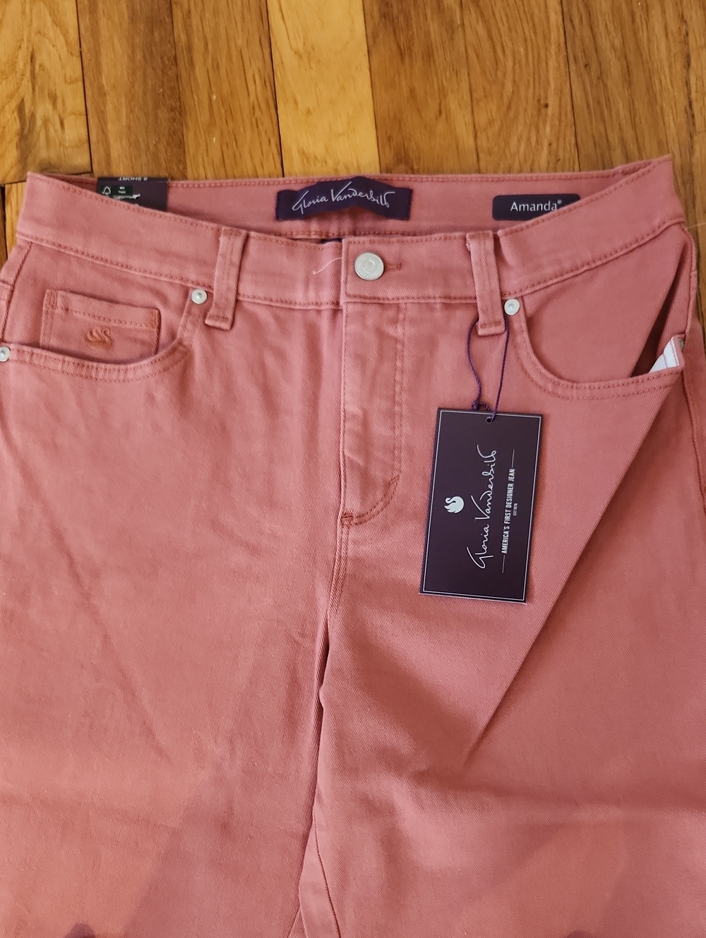 Gloria Vanderbilt Amanda Jeans Pants Size 8 Short NWT💗 - Picture 11 of 16